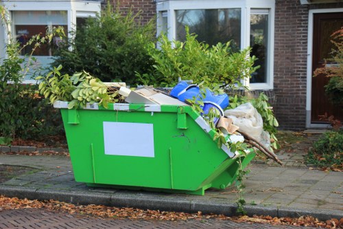 Eco-friendly disposal during loft clearance process
